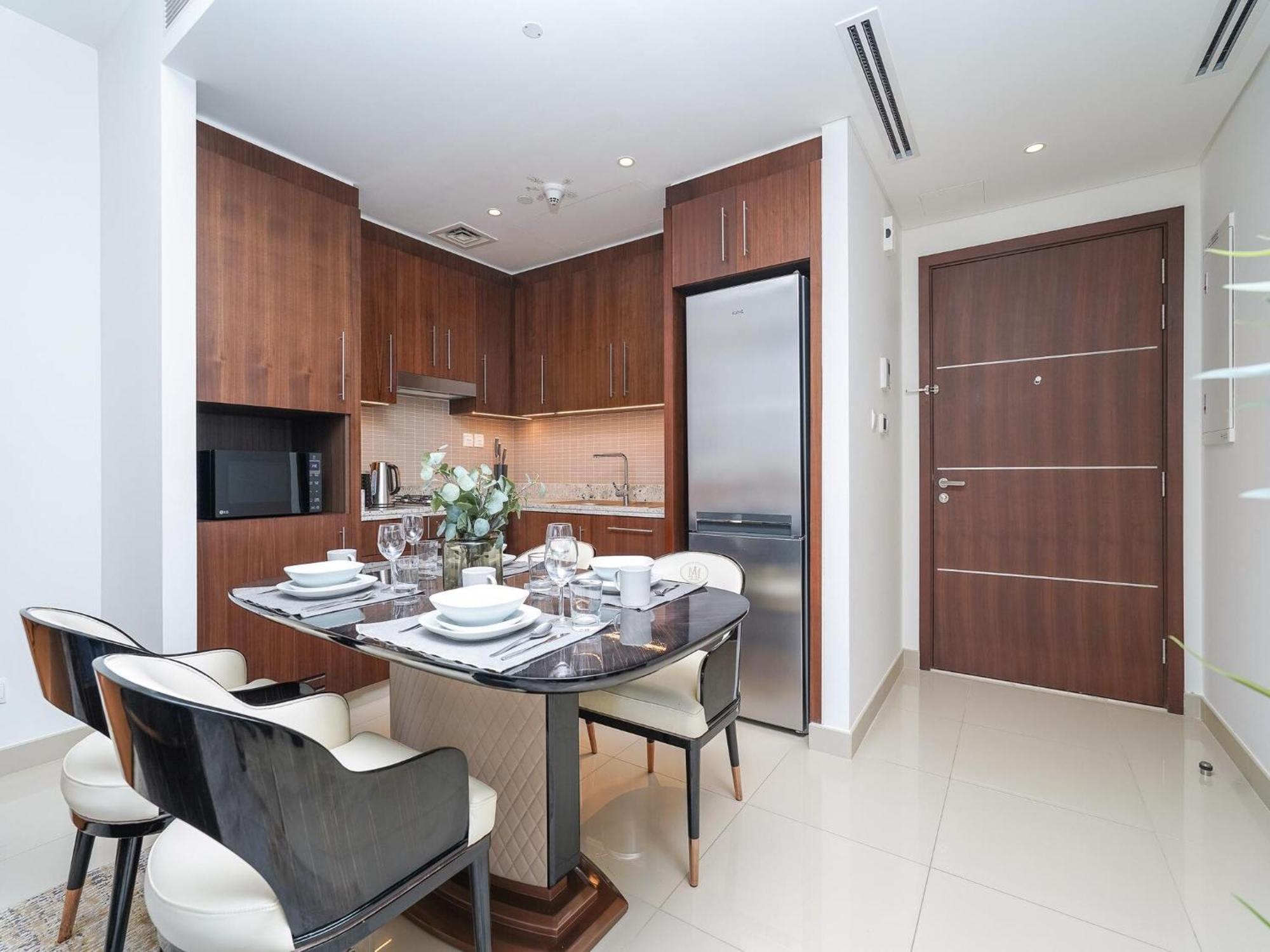 Luxurious Stylish Apartments Across Dubai Mall Burj Khalifa City Views Exterior foto