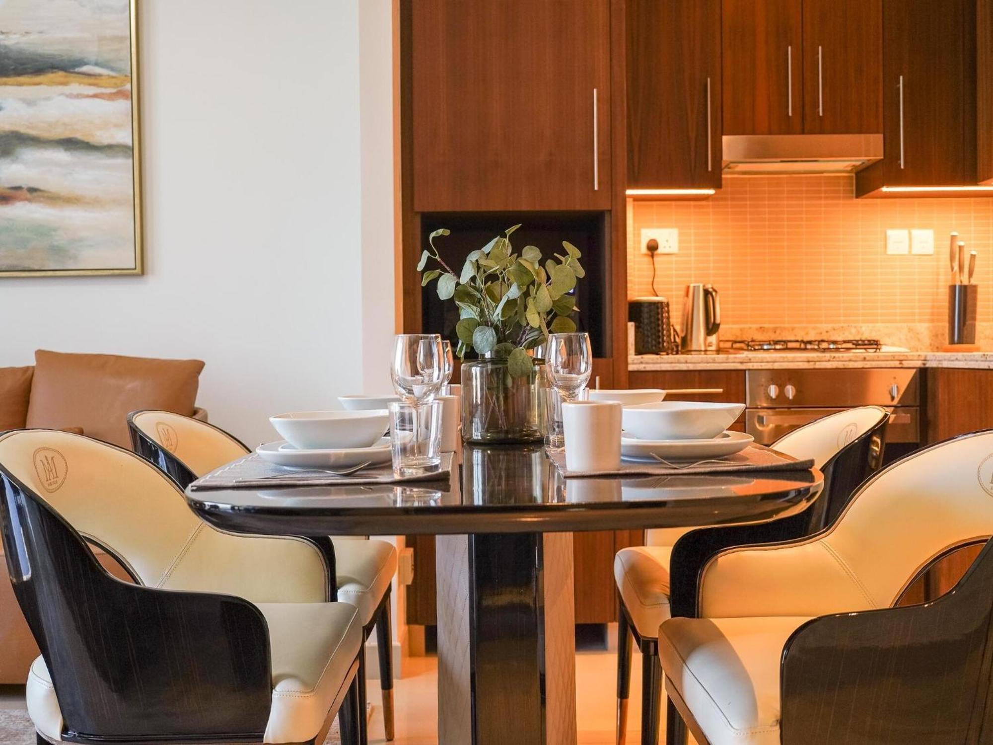 Luxurious Stylish Apartments Across Dubai Mall Burj Khalifa City Views Exterior foto