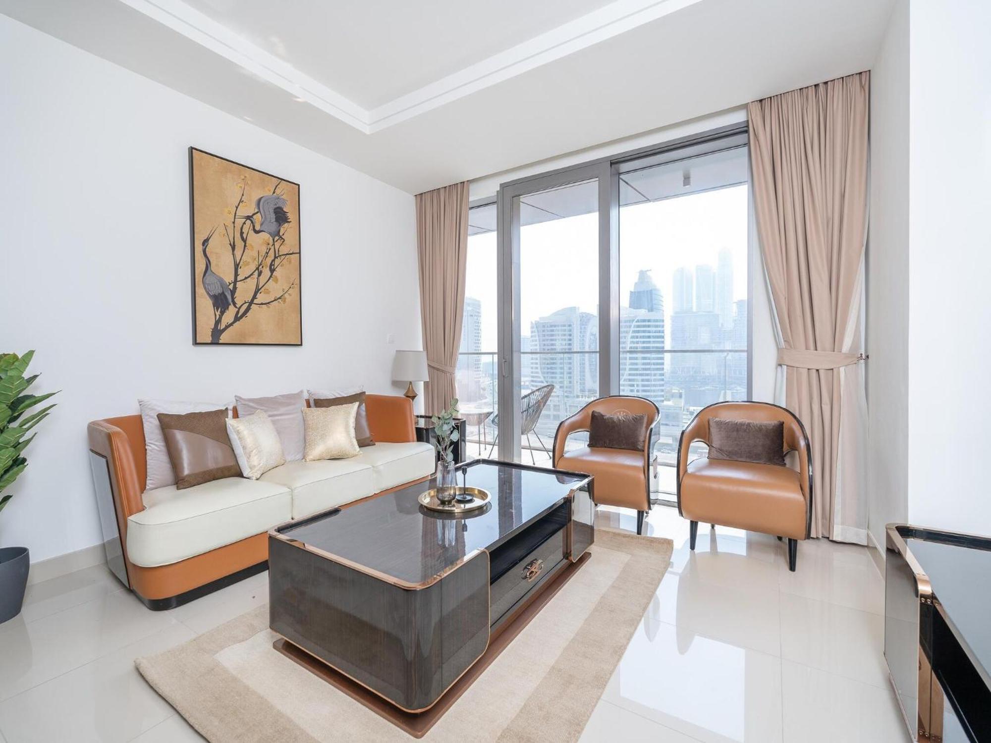 Luxurious Stylish Apartments Across Dubai Mall Burj Khalifa City Views Exterior foto